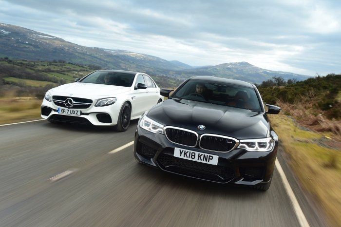 BMW m5 vs Mercedes e63 AMG