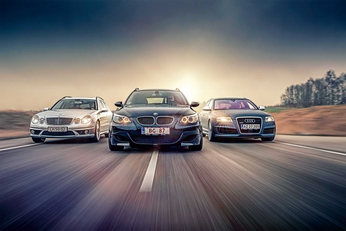 BMW vs Mercedes vs Audi