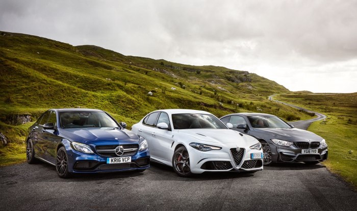 Alfa Romeo Giulia BMW 3