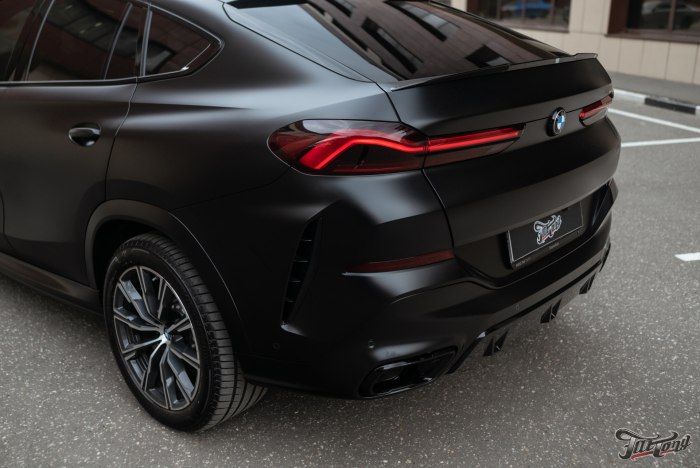Матовый BMW x6 g06