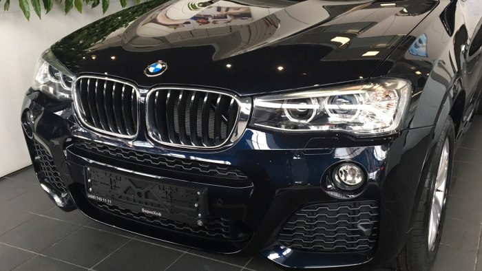 BMW x3 Schwarz Carbon