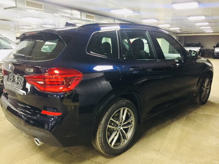 BMW x3 2022 черный