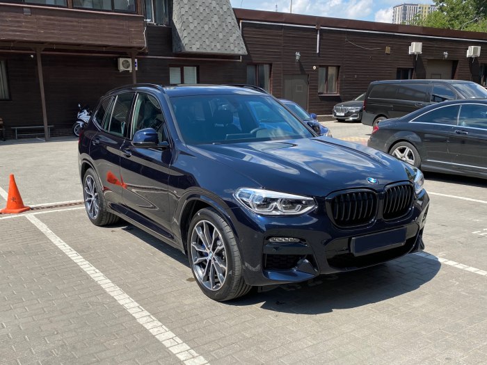 BMW x3 g01 Black Carbon
