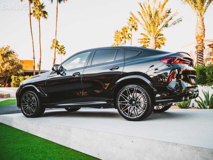 BMW x6m 2020 черный карбон