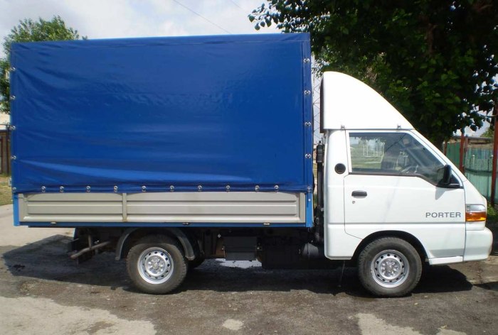 Hyundai Porter 2 вид сбоку