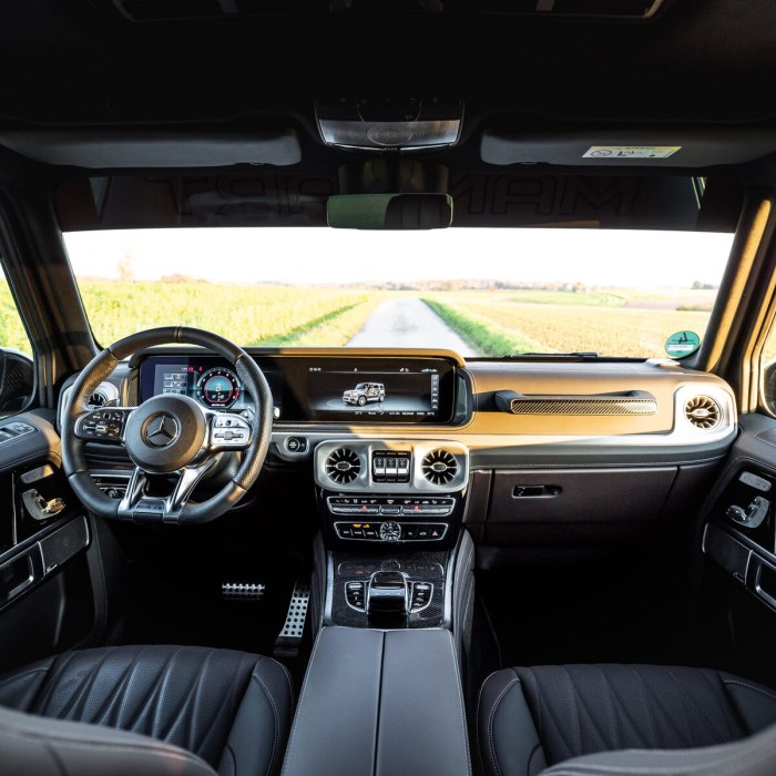 Мерседес-Бенц g63 AMG салон