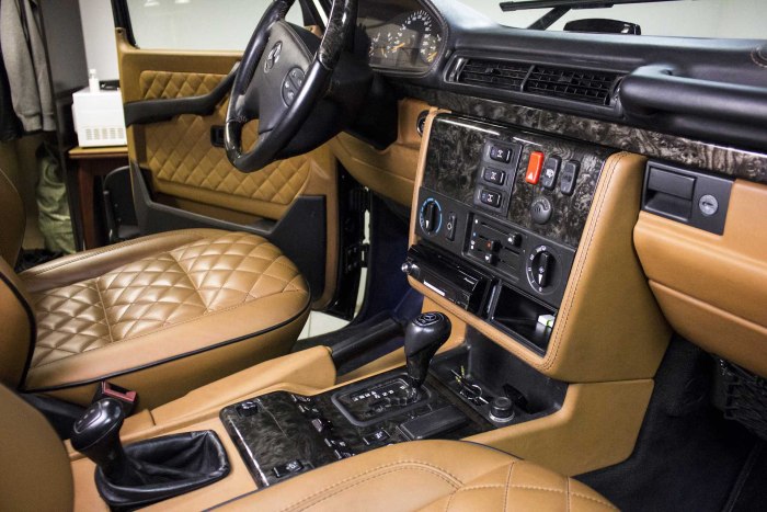 Mercedes-Benz g500 w463 салон