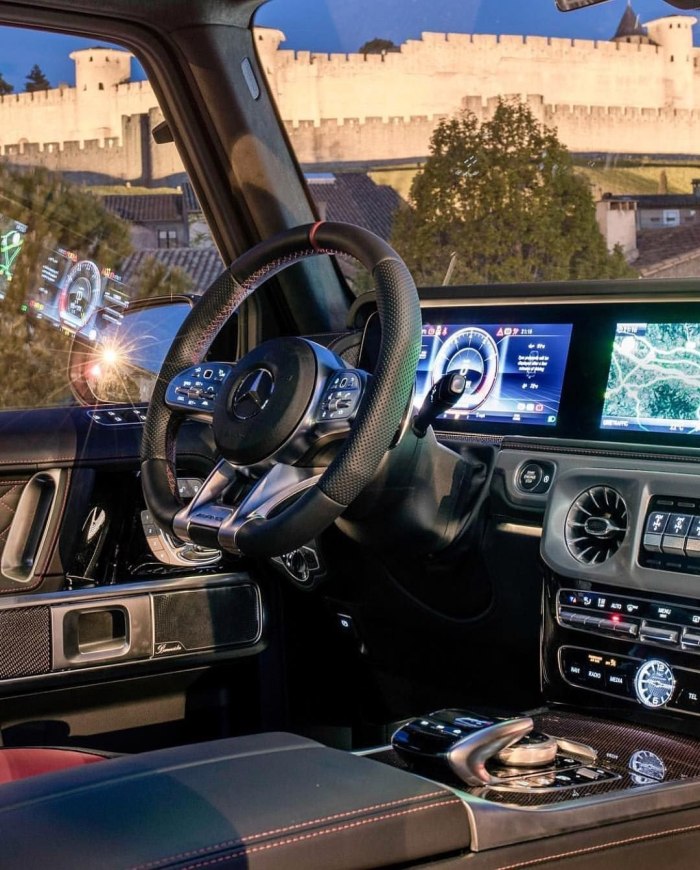 Mercedes g63 AMG 2020 салон