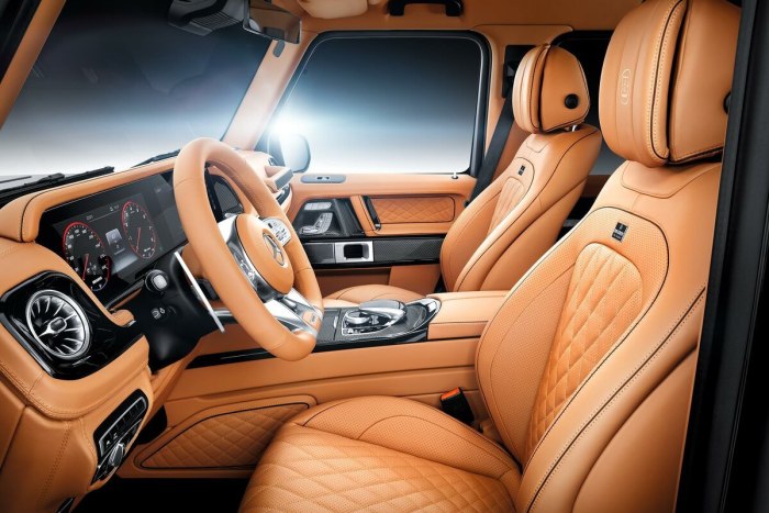 Mercedes Benz Brabus g800 салон