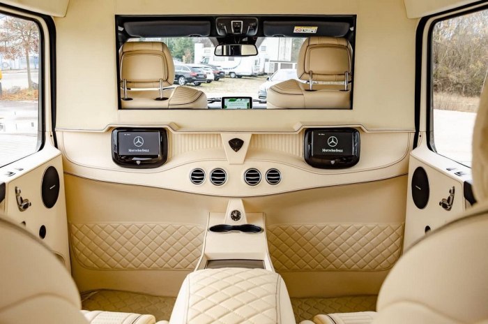 Mercedes g63 AMG салон