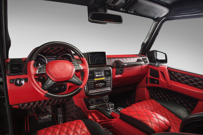 Mercedes g63 AMG салон