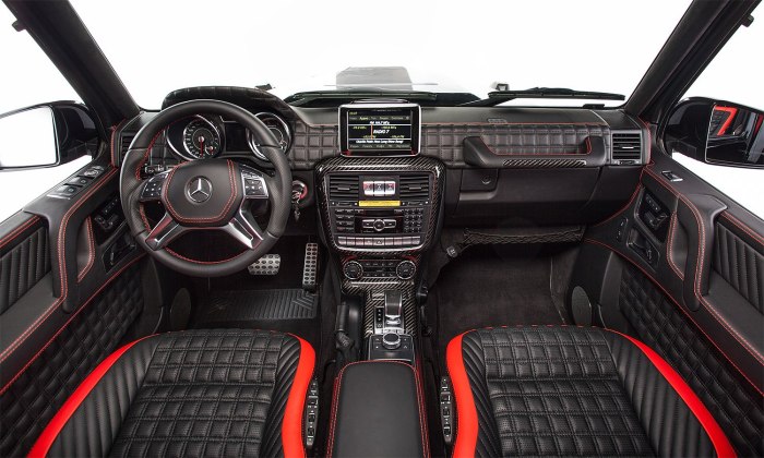 Mercedes g63 Brabus салон