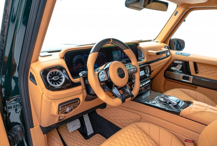 Mansory Mercedes-Benz g63 салон