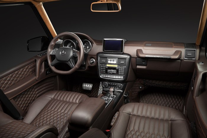 Mercedes Benz Gelandewagen салон