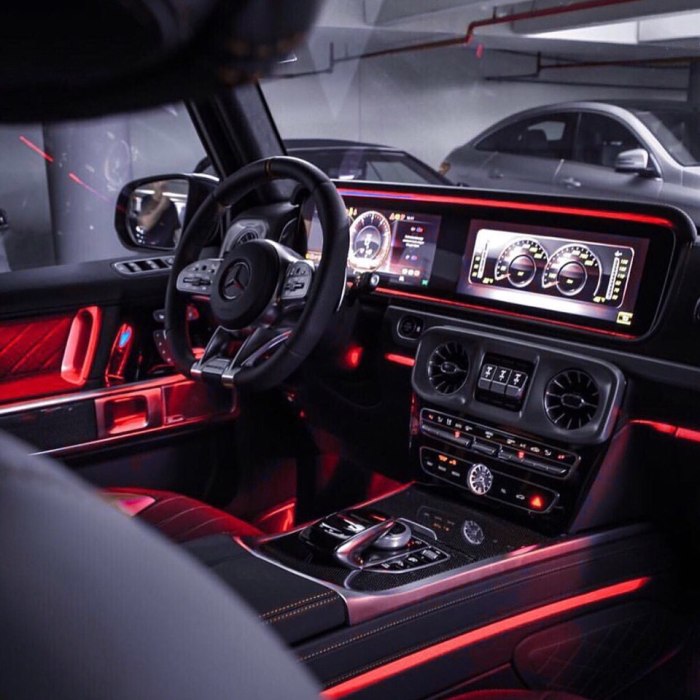 Мерседес g63 AMG салон