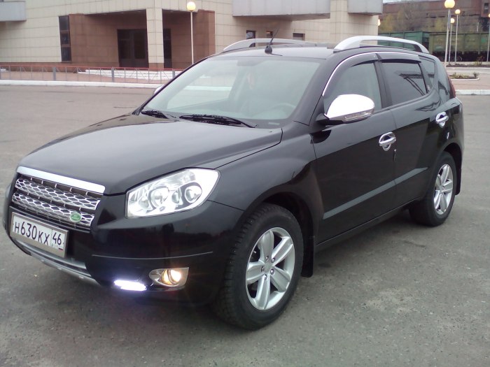 Geely Emgrand x7 черный