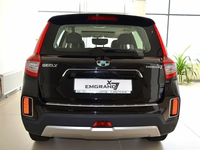 Geely Emgrand x7 Рестайлинг