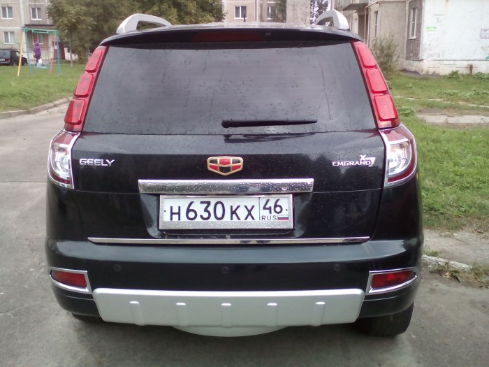 Фонарь задний Geely Emgrand x7