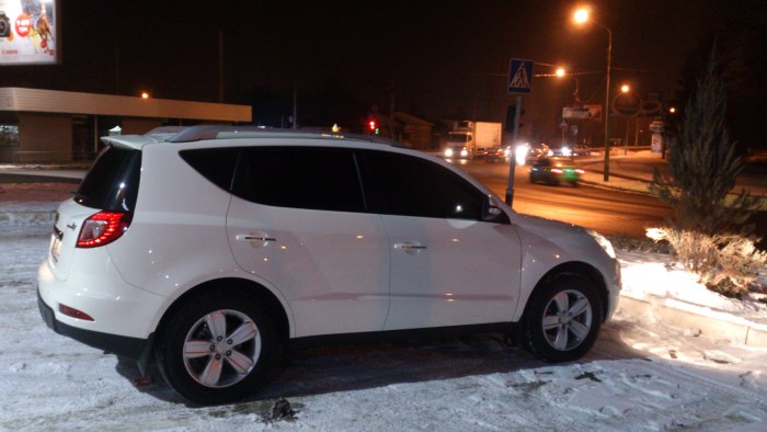 Джили Эмгранд x7 тонировка