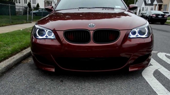 BMW m5 e60 Indianapolis Red