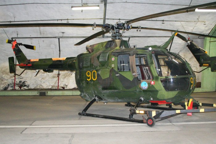 MBB bo 105 вертолёт