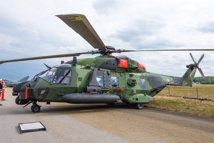 Военные вертолеты швеции