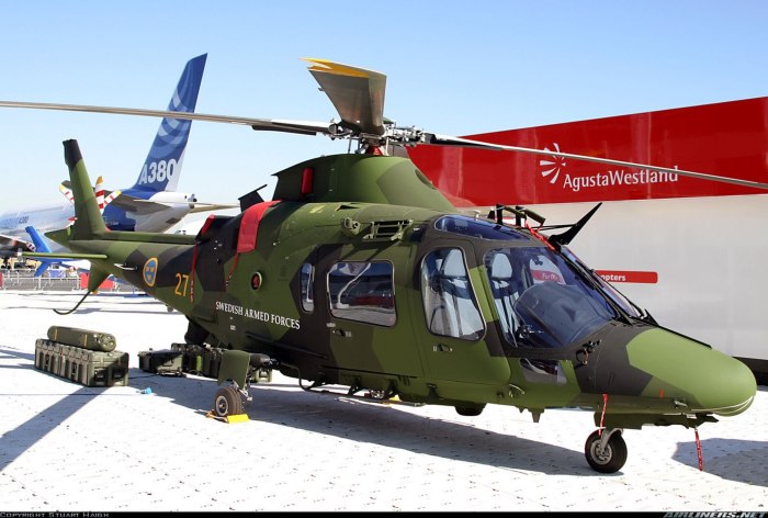 Agusta a.109 Швеции