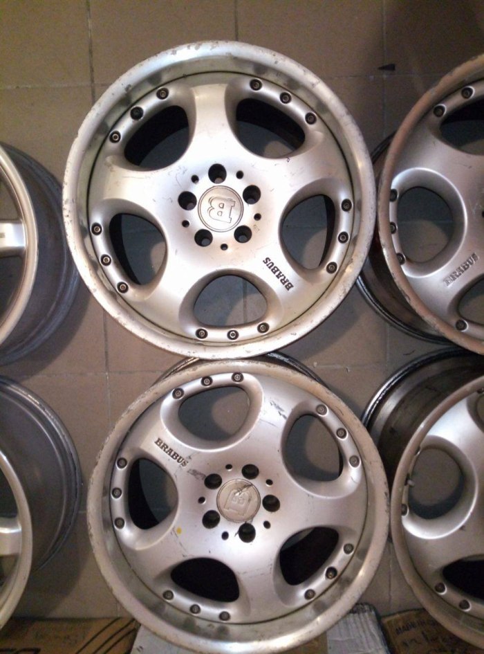 Диски Brabus r18 w163