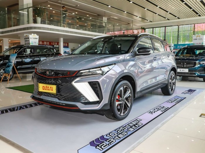 Новая Geely Coolray 2023 года