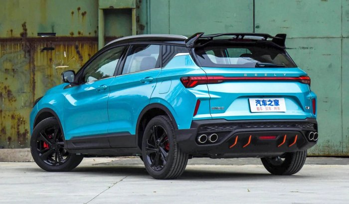 Новый Geely Coolray 2023
