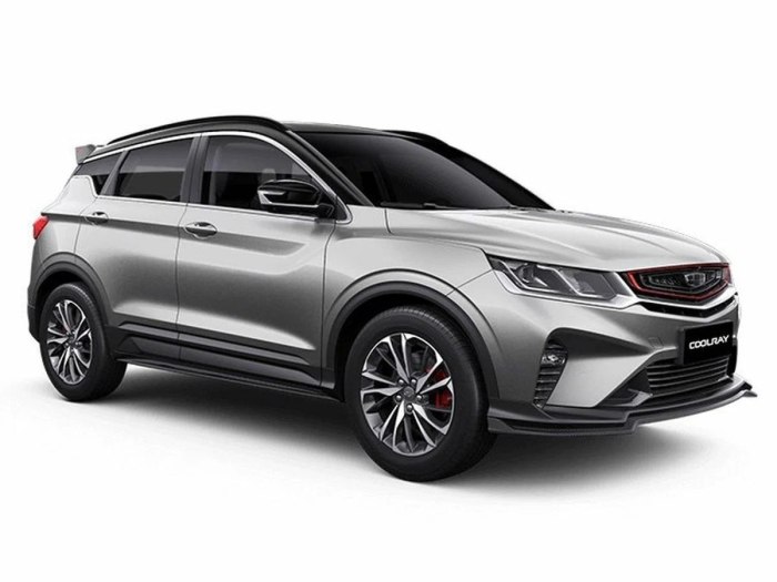 Geely Coolray 2022 голубой