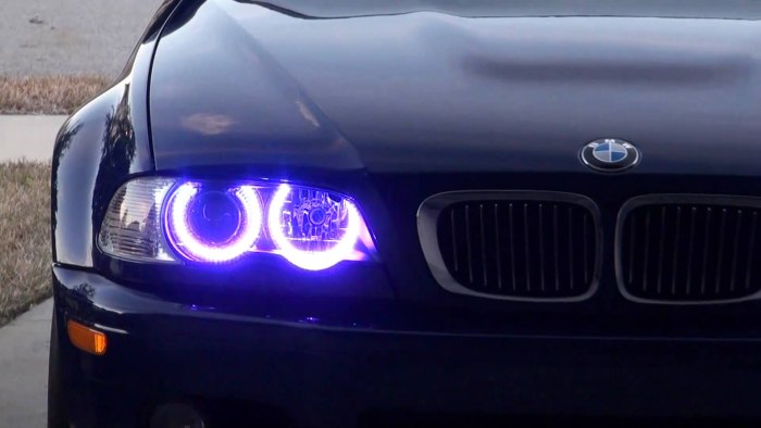 Ангельские глазки на BMW e46