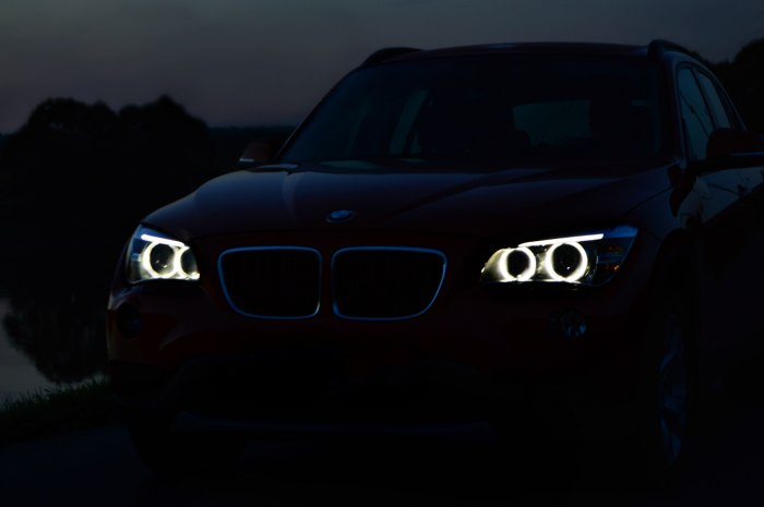 Ангельские глазки на BMW 1