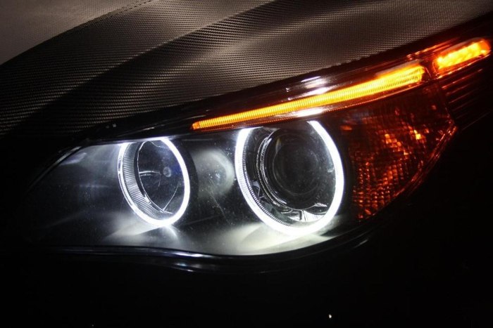 BMW e65 ангельские глазки