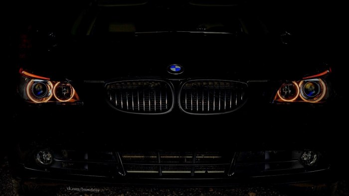 BMW m5 e60 ангельские глазки