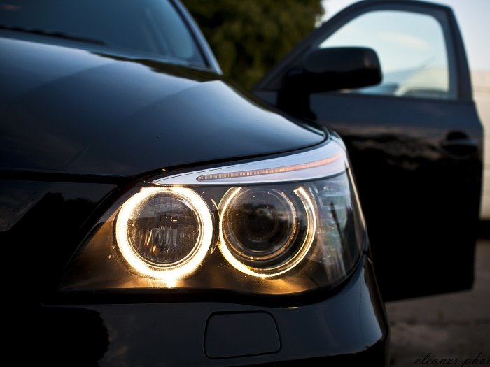 BMW m5 e60 ангельские глазки