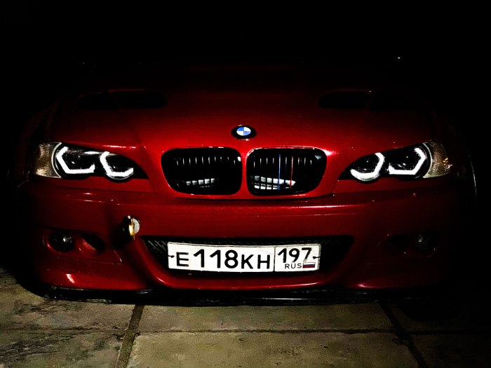 Ангельские глазки на BMW e46