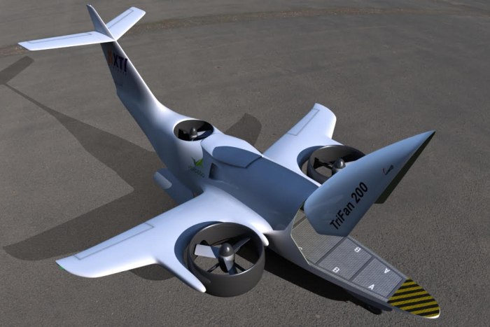 XTI aircraft Trifan 600