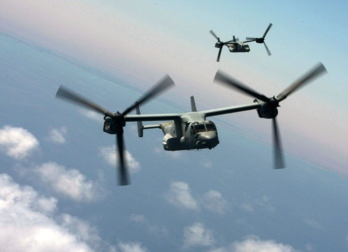 Конвертоплан v-22