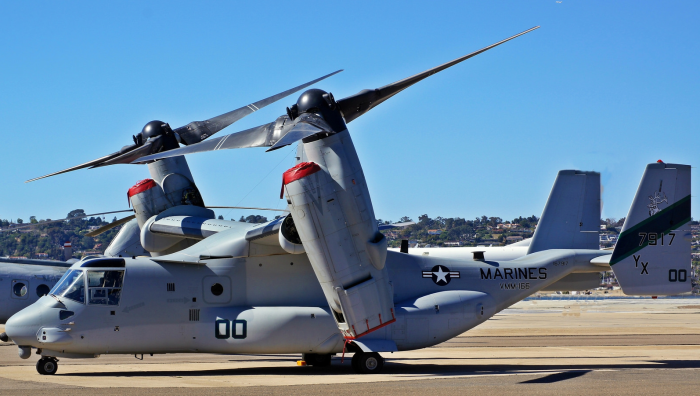 Американский конвертоплан v-22 Osprey