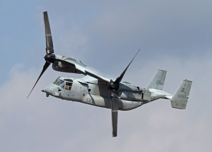Конвертоплан v-22 Оспрей