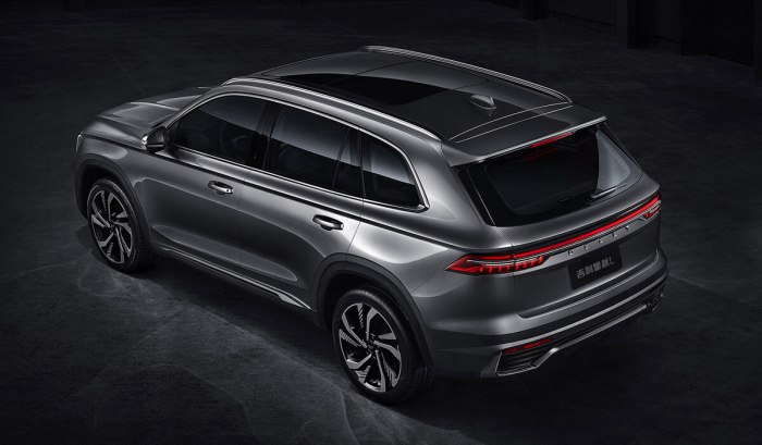 Новый Geely kx11