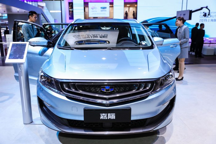 Китайские автомобили Geely Tugela