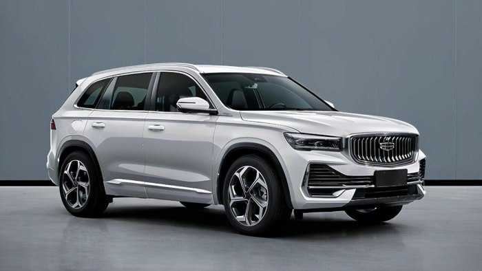 Новый Geely kx11