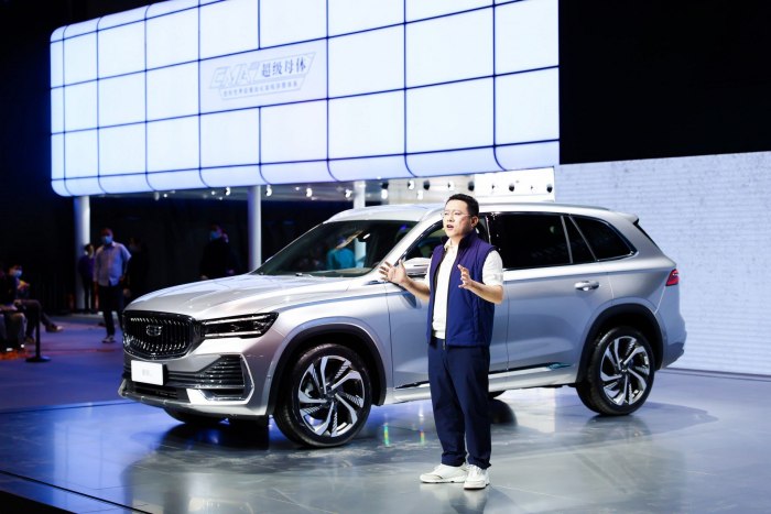 Кроссовер Geely kx11