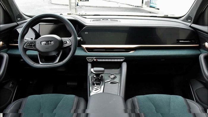 Geely kx11 салон