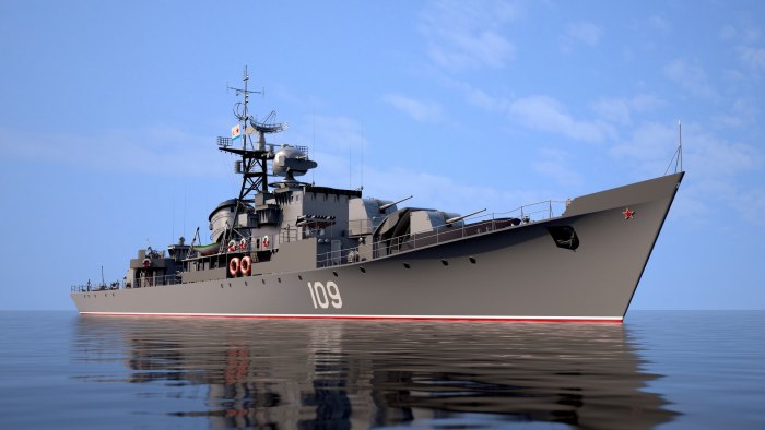 Корабль Адмирал Ушаков Североморск
