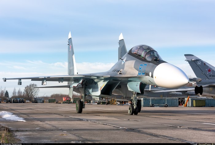 Истребитель Су-30
