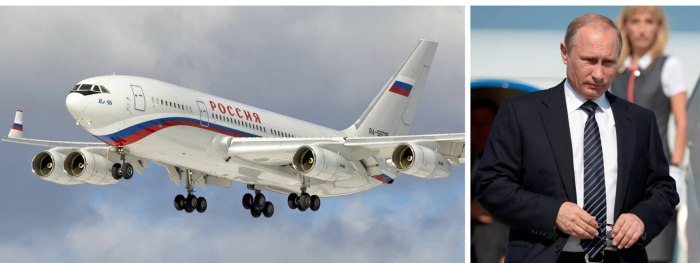 Самолёт президента России ил 96