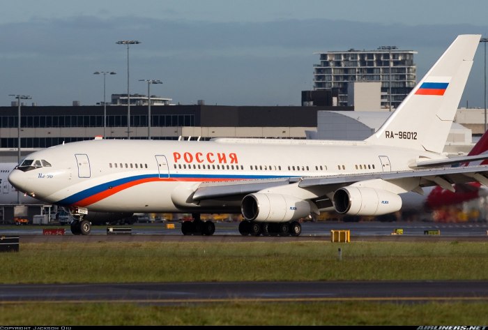 Ил 96 борт номер 1